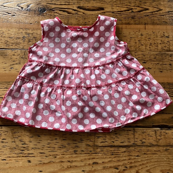 Sara Lynn Togs Alabama Fans polka dots ruffle shirt with capris size 4t - Picture 4 of 10